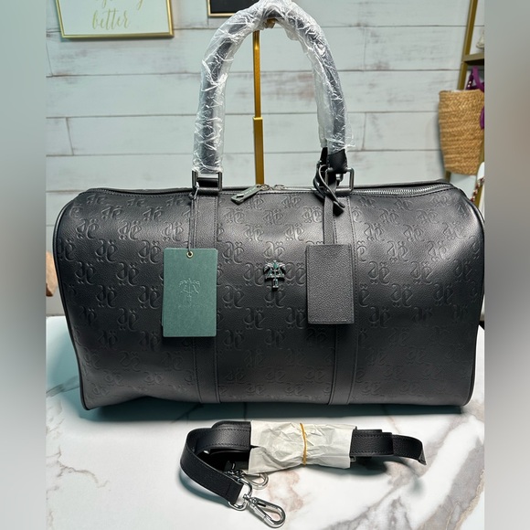 SOLD ❌❌❌Place of Elms Onyx Monolink Arbor Weekender Bag - Picture 7 of 8